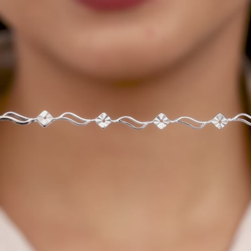 Silver Flair Bracelet
