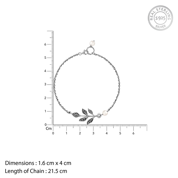 Silver Forest Bracelet