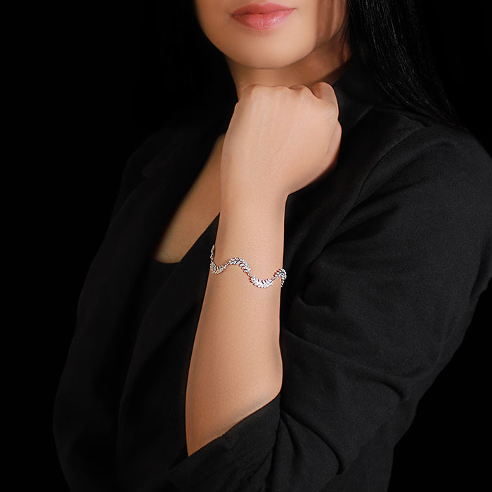 Woven Leaf Bracelet