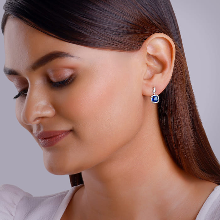 Blue Halo Studs