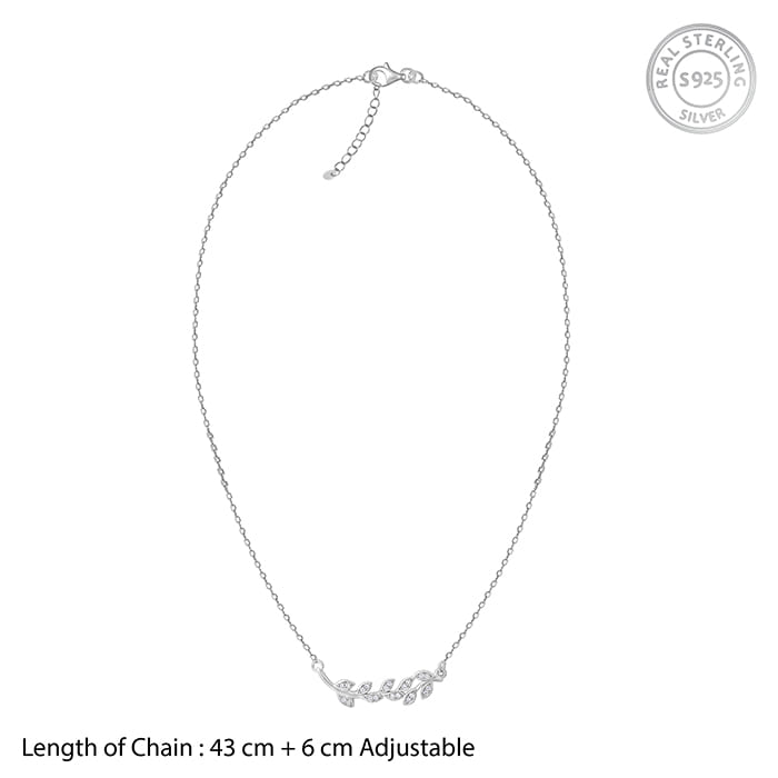 Silver Leaf Pendant