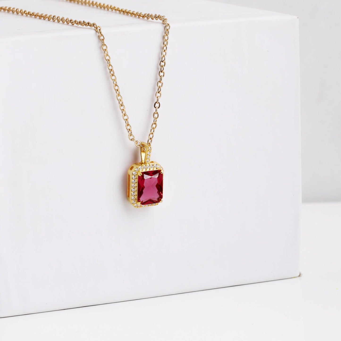 Golden Ruby Chain