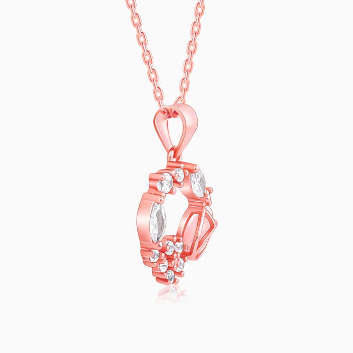 BloomCircle Rose Gold Pendant