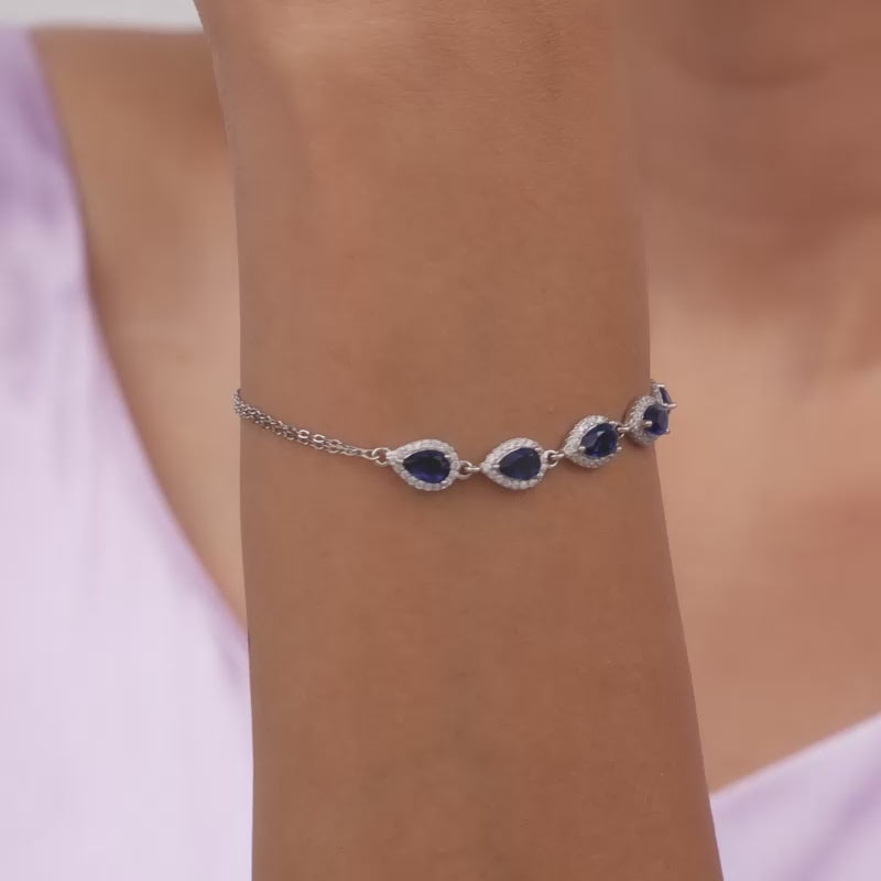 Luna Blue Bracelet