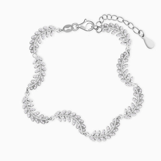 Woven Leaf Bracelet