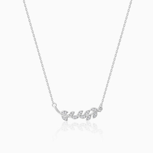 Silver Leaf Pendant