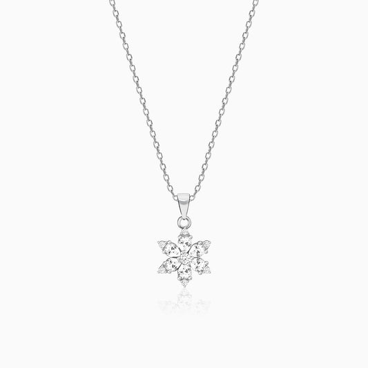 Silver Snowflake Chain